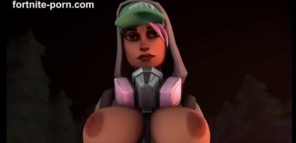  Zoey gets fucked by Teknique Doggystyle - Fortnite Porn